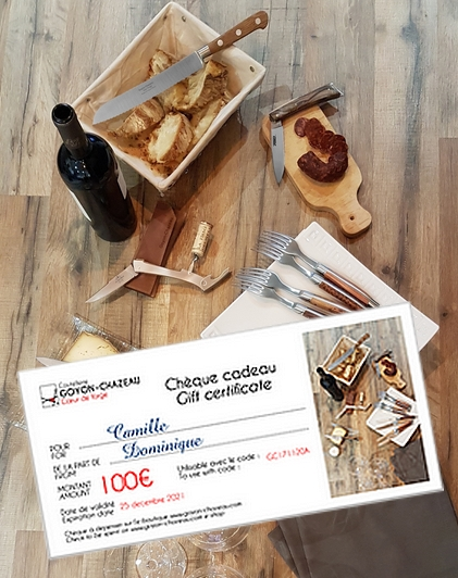 Chèques cadeaux